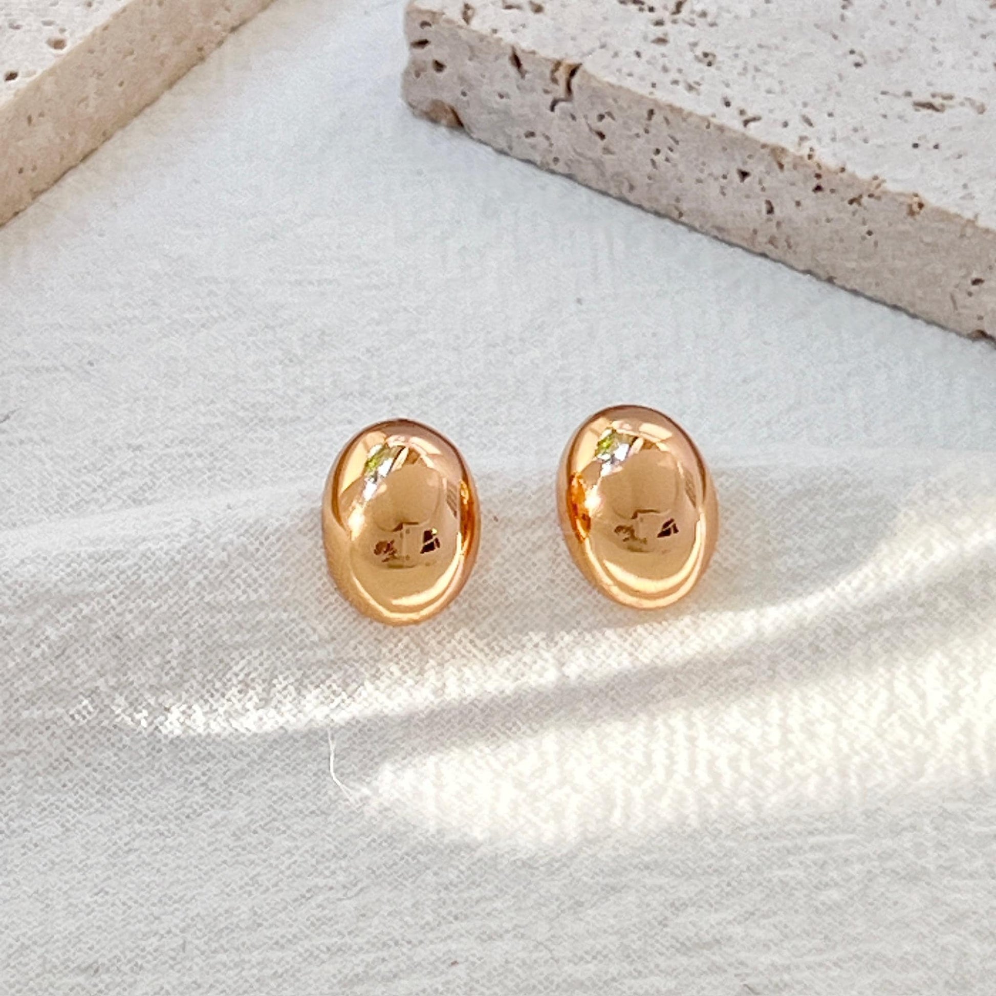 18K Vintage Gold Ball Stud Earrings,Dainty Gold Bead Earrings Studs,Minimalist Gold Dot Studs,Simple Everyday Jewelry,Birthday Gifts For Her