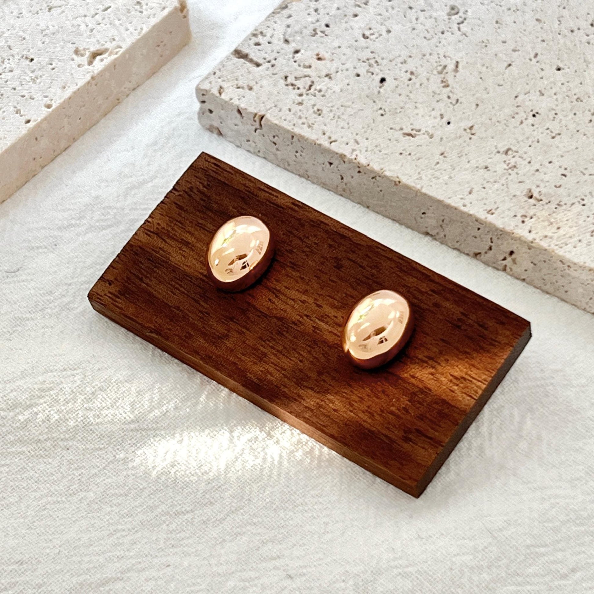 18K Vintage Gold Ball Stud Earrings,Dainty Gold Bead Earrings Studs,Minimalist Gold Dot Studs,Simple Everyday Jewelry,Birthday Gifts For Her